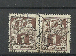 Estland Estonia 1924 O KILTSI Michel 33 A As Pair - Estland