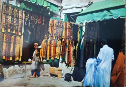 Arabia Saudi Straps Shop Postcard Circa 1980s - Arabie Saoudite