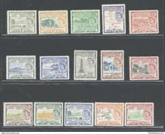 1954 St. Christopher Nevis Anguilla, Stanley Gibbons N. 106a/118 - Serie Di 15 Valori - MNH** - Altri & Non Classificati