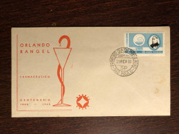 BRAZIL FDC COVER 1968 YEAR DOCTOR RANGEL PHARMACOLOGY HEALTH MEDICINE STAMPS - Cartas & Documentos