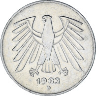 Allemagne, 5 Mark, 1983 - 5 Marcos
