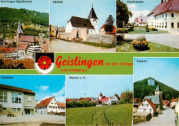 73877786 Geislingen  Steige Stadtkirche Stoetten Waldhausen Tuerkheim Weiler Eyb - Geislingen