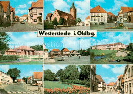 73842601 Westerstede Strassenpartien Marktplatz Kirche Park Westerstede - Westerstede