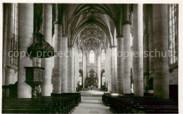 73809774 Schwaebisch Gmuend Innenansicht Muensterkirche Schwaebisch Gmuend - Schwaebisch Gmünd