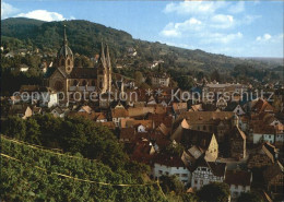 72439355 Heppenheim Bergstrasse Ortsansicht Mit Kirche Luftkurort Blick Vom Schl - Heppenheim