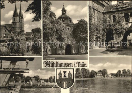 72433212 Muehlhausen Thueringen Jakobikirche Schwimmbad Radhaushof Frauentor Mue - Muehlhausen