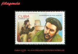 CUBA MINT. 1998-06 40 ANIVERSARIO DE RADIO REBELDE. ERNESTO CHE GUEVARA - Ongebruikt