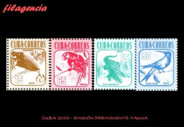 CUBA MINT. 2005-11 EMISIÓN PERMANENTE. FAUNA - Nuevos