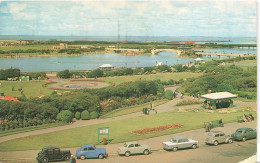 ROYAUME UNI - Southport - Promenade Gardens And Marine Lake - Colorisé - Carte Postale - Southport