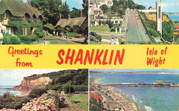 ROYAUME UNI - Shanklin - Gretetings From Shanklin - Isle Of Wight - Multivues - Colorisé - Carte Postale - Shanklin