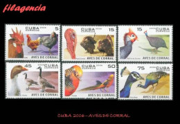 CUBA MINT. 2006-13 FAUNA. AVES DE CORRAL - Nuevos