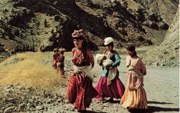 IRAN - Villagers In Their Native Dresses - Colorisé - Carte Postale - Irán