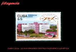 CUBA MINT. 2006-15 XX ANIVERSARIO DEL CENTRO DE INGENIERÍA GENÉTICA & BIOTECNOLOGÍA - Nuevos
