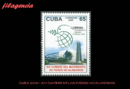 CUBA MINT. 2006-21 XIV REUNIÓN CUMBRE DEL MOVIMIENTO DE PAÍSES NO ALINEADOS - Nuevos
