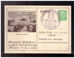 DT- Reich (023789) Privat Ganzsache PP126/ C8/05 München Müpa, Schloß Nymphenburg, Mit SST München Müpa - Enteros Postales Privados