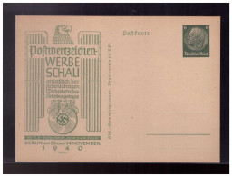 DT- Reich (023791) Privat Ganzsache PP127/ C55 Berlin Postwertzeichen Werbeschau, Wiederkehr Gründungstages, Ungebraucht - Privat-Ganzsachen