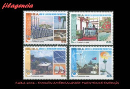 CUBA MINT. 2006-25 EMISIÓN AMÉRICA UPAEP. FUENTES DE ENERGÍA RENOVABLES - Nuevos