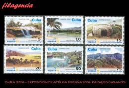 CUBA MINT. 2006-23 EXPOSICIÓN FILATÉLICA ESPAÑA 2006. PAISAJES CUBANOS - Nuevos
