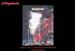 CUBA MINT. 2006-30 ANTIGUOS CARROS DE BOMBEROS. HOJA BLOQUE - Nuevos