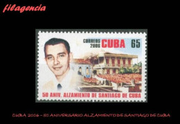 CUBA MINT. 2006-31 50 ANIVERSARIO DEL LEVANTAMIENTO EN ARMAS DE SANTIAGO DE CUBA - Nuevos