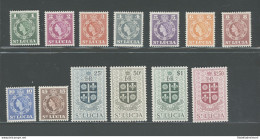 1953-63 ST. Lucia - Elizabeth II - Serie Di 13 Valori - Stanley Gibbons N 172/184 - MNH** - Altri & Non Classificati