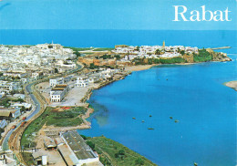 MAROC - Rabat - Vue Aérienne De L'Oued Bou Regreg Et La Kasbah Des Oudaïas - Colorisé - Carte Postale - Rabat