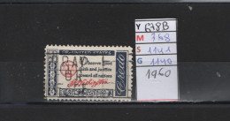 PRIX FIXE Obl  678B YT 768 MIC 1141 SCO 1140 GIB Crédo Américain 1960 1961   58A/08 - Usati