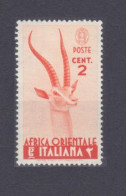 1938 Italian Eastern Africa 1 Fauna - Italienisch Ost-Afrika