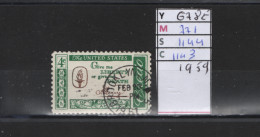 PRIX FIXE Obl  678E YT 771 MIC 1144 SCO 1143 GIB Crédo Américain 1960 1961   58A/08 - Used Stamps