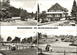72427820 Masserberg Kurpark Augenheilstaette Waldschwimmbad Masserberg - Masserberg