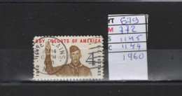 PRIX FIXE Obl  679 YT 772 MIC 1145 SCO 1144 GIB Scouts 1960  58A/08 - Gebraucht