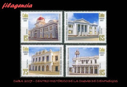 CUBA MINT. 2007-12 HOMENAJE A LA CIUDAD DE CIENFUEGOS - Nuevos