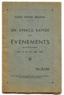 WW2 Le Gâtinais Dans Notre Région Un Aperçu Rapide Des évènements Juin 1940 - Oorlog 1939-45