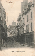 FRANCE - Meaux - Vue Générale De La Rue Saint Nicolas - Animé - Carte Postale Ancienne - Meaux