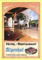72426188 Breitenfeld Vogtland Hotel Restaurant Alpenhof Hornblaeser Markneukirch - Markneukirchen