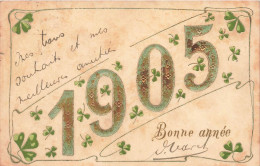 FETES & VOEUX - Nouvel An - Bonne Année 1905 - Carte Postale Ancienne - Nieuwjaar
