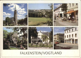 72425763 Falkenstein Vogtland Kirche Zum Hl Kreuz Ellefeldblick Schlossstr Schlo - Falkenstein (Vogtland)