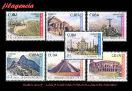 CUBA MINT. 2007-24 LAS SIETE NUEVAS MARAVILLAS DEL MUNDO - Nuevos