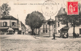 FRANCE - Clamart - Vue Générale De La Place De La Mairie Et Rue De Trocy E M  - Carte Postale Ancienne - Clamart