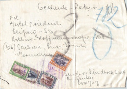 SOUTH WESTAFRICA - FRAGMENT OF THE FRONT OF A PARCEL Ca 1948 - SAXONY/DE. / 5219 - Africa Del Sud-Ovest (1923-1990)