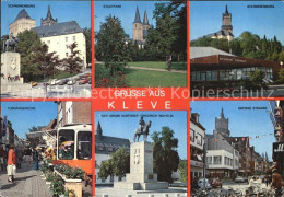 72422760 Kleve Schwanenburg Stadtpark Fussgaengerzone Kurfuerst Friedr Wilhelm D - Kleve