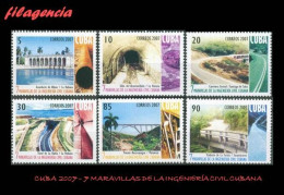 CUBA MINT. 2007-43 SIETE MARAVILLAS DE LA INGENIERÍA CIVIL CUBANA - Nuevos