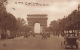 FRANCE - Paris - L'Arc De Triomphe - Vue Générale De L'avenue Des Champs Elysées - Carte Postale Ancienne - Triumphbogen