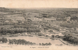 FRANCE - Agen - Vue Générale - Bassin Du Canal - Carte Postale Ancienne - Agen