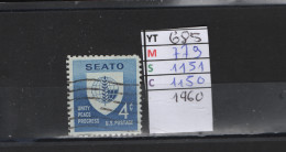 PRIX FIXE Obl  685 YT 779 MIC 1151 SCO 1150 GIB Seato Pacte De Manille 1960  58A/09 - Usados