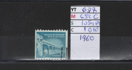 PRIX FIXE Obl 687 YT 652C MIC 1054A SCO 1060 GIB Palais Des Gouverneurs A Santa Fe 1960  58A/09 Dentelée Horizontalement - Used Stamps