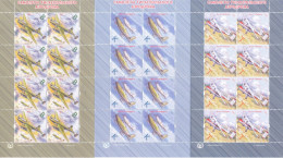 2024. Transnistria, Airplanes Of The Tiraspol Airfield, Issue III, 3 Sheetlets Perforated, Mint/** - Moldawien (Moldau)