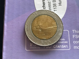 Münze Münzen Umlaufmünze Italien 500 Lire 1988 - 500 Lire
