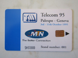 SOUTH  AFRICA  TELECOM 95   PALEXPO  GENEVA   TEST DEMO - Suráfrica