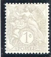 Réf 83 > FRANCE  TYPE BLANC < N° 107L * * Variété Papier X < Neuf Luxe -- MNH * * - 1900-29 Blanc